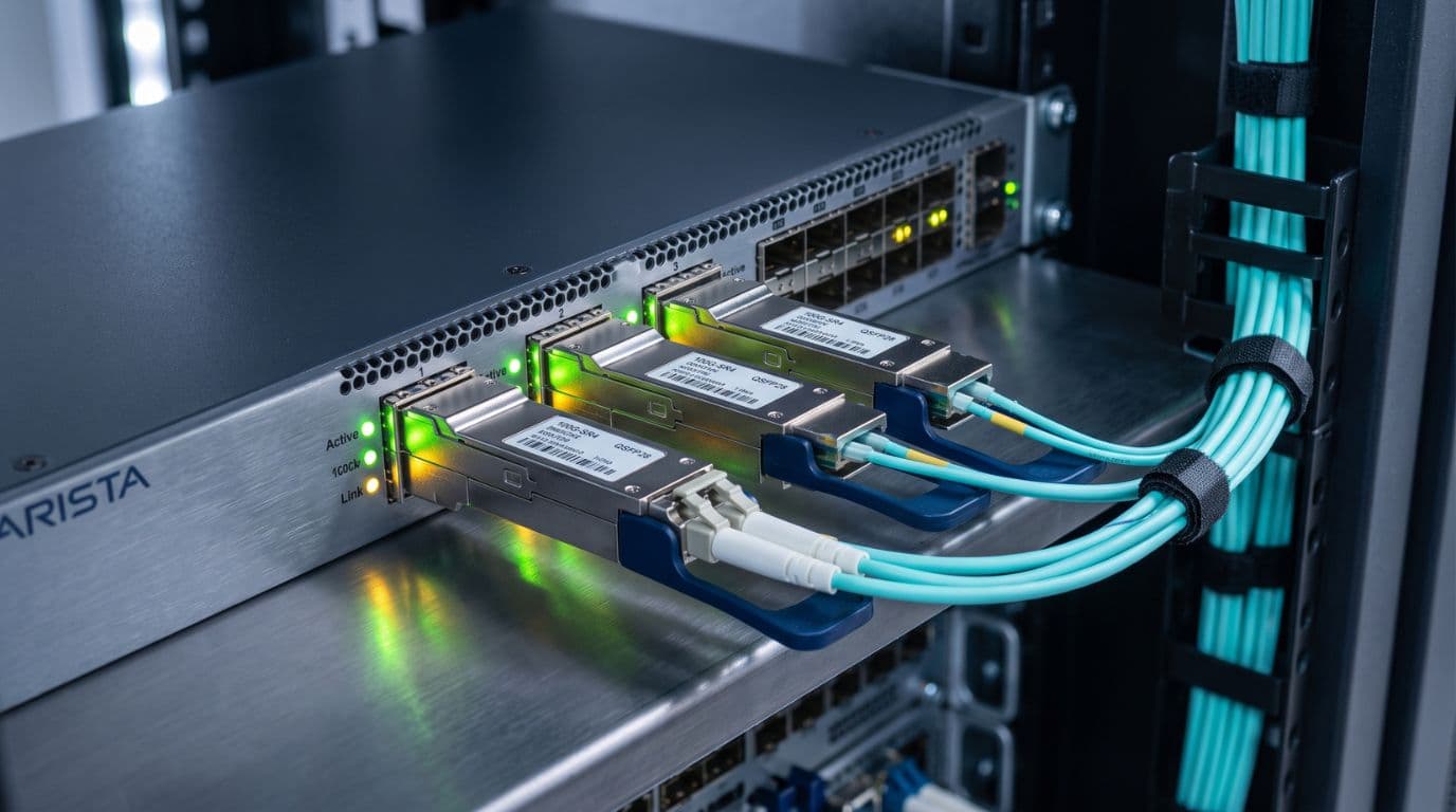 Enterprise Network Switches and Fiber Optic Modules