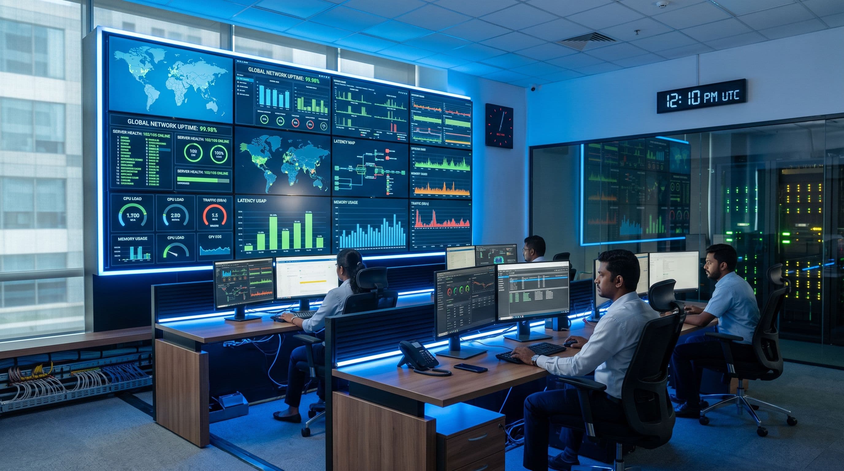 Altus Network Operations Center and IT Support Team